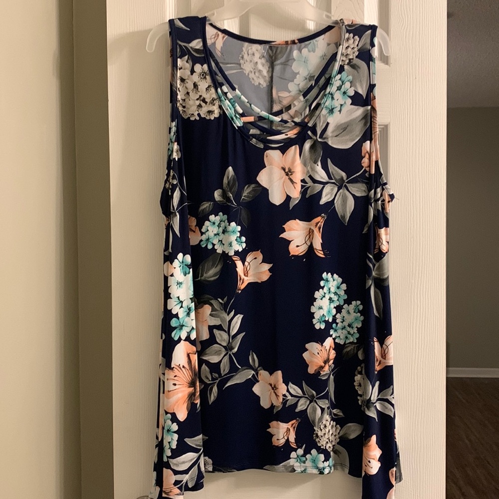 3XL Criss-Cross Front Tank